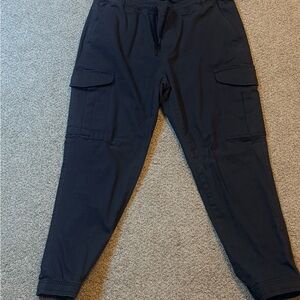 RSQ Men's Dark Cargo Pants